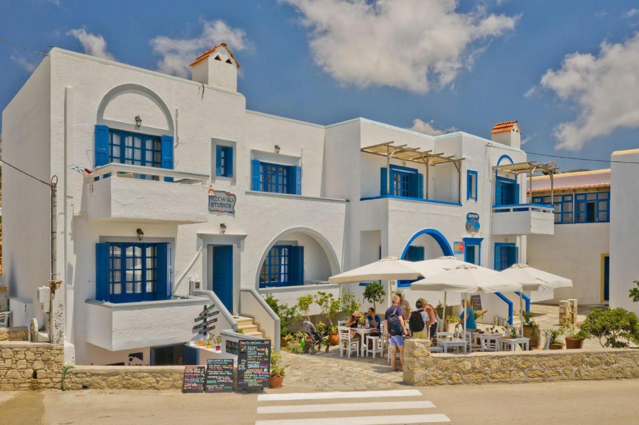 Апартаменты Aegean Sea Лефкос-Карпату Экстерьер фото